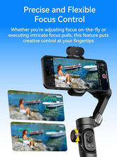 Load image into Gallery viewer, Gimbal Stabilizer for iPhone, 3-Axis Phone Gimbal with AI Tracking Sensor, Gimbal with Focus Wheel for iPhone/Android, iPhone Gimbal with 7.0 Anti-Shake for Video Recording-Smart AI XE
