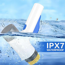 Load image into Gallery viewer, Electric Spin Scrubber Cleaner Spray - SIMWAL Power Shower Scrubber with All Purpose Cleaner Dispenser, IPX7 Waterproof Cordless Cleaning Brush with 5 Replaceable Heads for Kitchen/Bathroom/Tile
