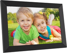 Load image into Gallery viewer, Digital Picture Frame 10.1 Inch WiFi Digital Photo Frame Electronic Picture Frame Slideshow, Built-in 16GB Storage, Wall-Mounted, Easy to Upload Photo and Video Instantly via Uhale APP
