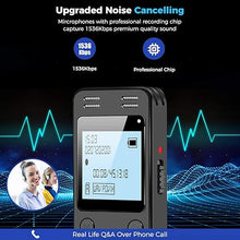 Load image into Gallery viewer, 128GB Digital Voice Recorder for Lectures Meetings - EVIDA 9296 Hours Voice Activated Recording Device Audio Recorder with Playback,Password
