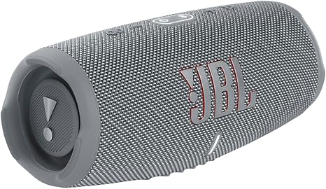 JBL CHARGE 5 - Portable Waterproof (IP67) Bluetooth Speaker with Powerbank USB Charge out, 20 hours playtime, JBL Partyboost (Grey)