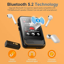 Load image into Gallery viewer, MP3 Player with Bluetooth,16GB Portable Music Player with Speaker and Micro SD Card Slot MP3 MP4 Player with FM Radio,Voice Recording,Earphone, for Kids,Running and Gift,Max 128GB Expand
