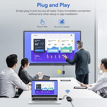 Load image into Gallery viewer, Wireless HDMI Transmitter and Receiver EDUP, Wireless HDMI Extender Kit, Plug &amp; Play, 50M/165FT Long Range, for Streaming/Casting Video and Audio to Monitor from Laptop/PC/HDTV/Projector/Camera
