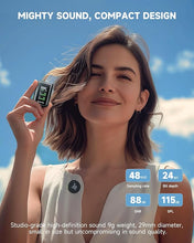 Load image into Gallery viewer, Donner VPM-20 Wireless Lavalier Microphone for USB-C/Lightning iPhone iPad Android Camera, with Charging Box, Dual-Channels Mics, Plug-Play, 1000ft Range, 48KHz 24Bit, Noise Cancellation, 40h Use Max
