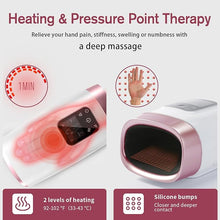 Load image into Gallery viewer, Hand Massage Electric Hand Massager with Compression, Pressure Point Therapy Massager for Arthritis, Pain Relief, Carpal Tunnel and Finger Numbness for Family
