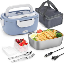 Load image into Gallery viewer, Electric Lunch Box Portable Food Warmer 100W Leakproof Heated Lunch Box for Adults
