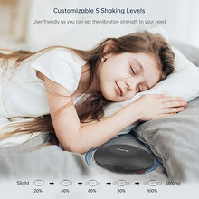 Load image into Gallery viewer, DreamSky Vibrating Alarm Clock for Heavy Sleepers - Auto Set Bed Shaker Alarm Clock Under Pillow for Hearing Impaired, Bedroom, Travel, Rechargeable Battery Operated, Cordless, Auto DST, LCD Backlight
