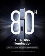 Load image into Gallery viewer, 86lux Reading Light, Rechargeable Book Light for Reading in Bed, Ultralight Clip-on LED Bookmark Lamp with 3 Amber Colors &amp; Stepless Dimming for Night Reading for Book Lovers, Kids, Blue
