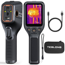 Load image into Gallery viewer, Teslong Thermal Camera, Thermal Imaging Camera with Dual-Light Fusion 3.2&quot; LCD Screen 25Hz Refresh Rate, Handheld Infrared Thermal Imager with PC Analysis and Video Recording Supported, 256 x 192
