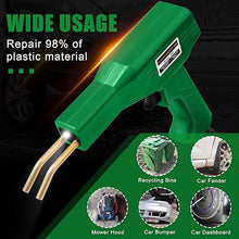 Load image into Gallery viewer, ATOLS Plastic Welder, 1000PCS Staples, Plastic Welding Kit, Hot Stapler Kit, Plastic Welder Gun Kit, Car Bumper Repair Kit, Plastic Repair Kit (Corded, Green)
