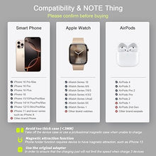 Load image into Gallery viewer, Wireless Charger 3 in 1,RTOPS Magnetic Travel Wireless Charging Station Multple Devices,GaN 3 in 1 Charging Station,Compatible for iPhone16/15/14/13/Pro/Max,iWatch,AirPods4/3/2/Pro(Adapter Includes)
