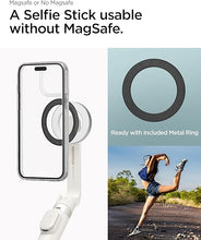 Load image into Gallery viewer, Spigen MagSafe Selfie Stick Tripod Stand (MagFit) with Bluetooth Remote Control Shutter 24" Extendable Compatible with MagSafe iPhone 16 15 14 13 12 Pro Max Mini &amp; Android Phones - Dune Beige

