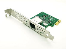 Load image into Gallery viewer, 1.25Gb PCIe x1 Converged Ethernet Network Card, Single Copper RJ45 Port LAN Card Gigabit NIC with Intel I210-AT Chipset Server Support Windows Server/Windows/Linux/Vmware ESXI…
