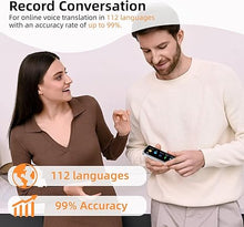 Load image into Gallery viewer, Translation Pen, OCR Digital Reading Pen with 112 Language, Translation Device with 3.69 Inch Touch Screen, Smart Pen for Instant Voice Translator for Study, Travel, Business

