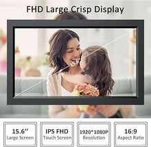 Load image into Gallery viewer, Forc Digital Picture Frame WiFi 15.6 Inch Digital Photo Frame with IPS FHD Touch Screen, Built-in 32GB Storage, Electronic Picture Frame Slideshow, Auto-Rotate, Easy to Share Photos Via Uhale APP
