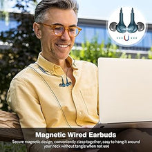 Load image into Gallery viewer, APETOO USB C Headphones for Samsung S24 Ultra S23 S22 S21 FE Plus A35,iPhone 15 Plus 16 Pro,iPad 10,Magnetic Wired Earbuds Noise Canceling in-Ear Type C Earphone Mic Volume Control for Pixel,OnePlus
