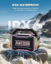 Load image into Gallery viewer, Speakers Bluetooth Wireless: 80W(Peak) Loud Speaker with Bass, 20H Playtime, IPX6 Waterproof, Large Jobsite Speakers for Work, Outdoor, Workshop, Garage, Portable Speaker with TWS (Pink)
