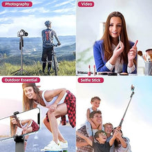 Load image into Gallery viewer, WOVTE 71" Selfie Stick Tripod with 2 Lights, Extendable Tripod for iPhone, Selfie Stick Tripod Stand with Remote, Portable Phone Tripod for Cell Phone Compatible with iPhone/Android, Camera &amp; Gopro
