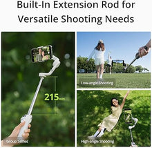 Load image into Gallery viewer, DJI Osmo Mobile 6 Gimbal Stabilizer for Smartphones, 3-Axis Phone Gimbal, Built-In Extension Rod, Object Tracking, Portable and Foldable, Vlogging Stabilizer, YouTube TikTok, Slate Gray
