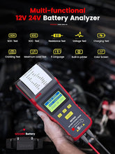 Load image into Gallery viewer, ANCEL BST500 Battery Tester with Printer, 12V 24V Car Battery Load Tester Automotive, 99% Accuracy Auto Battery Analyzer Tester, Cranking Charging System Test Tool for Car Heavy Duty Truck SUV ATV RV
