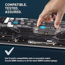Load image into Gallery viewer, Crucial RAM 8GB DDR5 5200MHz (or 4800MHz) Laptop Memory CT8G52C42S5

