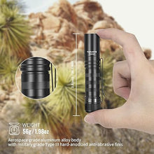 Load image into Gallery viewer, ThruNite Saber 659 Lumens AA Mini Flashlight Rechargeable, Small EDC Flashlight with Clip High-Performance SST20 LED Light, Black (2PCS)
