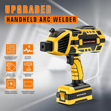 Load image into Gallery viewer, Handheld Welding Machine 110V 120A Portable Electric Welding Machine, IGBT Inverter Stick Welder with 6 Variable Current Adjustment for 3/32"-1/8" Welding Rod Tool
