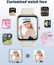 Load image into Gallery viewer, GRV Smart Watches for Women Men (Answer/Make Calls), 1.8&quot; Smartwatch for iOS/Android Phones Fitness Tracker with 100+ Sports Modes Heart Rate/Sleep Monitor Pedometer IP68 Waterproof (Milky White)
