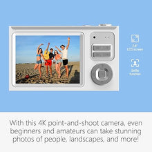 Load image into Gallery viewer, Digital Camera,4K Kids Camera,16X Zoom,Point and Shoot Digital Camera with 32GB Card,Portable Small Camera with Autofocus for Kids Teens Beginner
