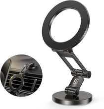 Load image into Gallery viewer, Syncwire Fits MagSafe Car Mount for Car Dash&amp;Tesla Screen[All-Metal] Magnetic Phone Holder, [Flexible Three-axis]360° Rotation Car Mount Strong Magnets Car Phone Holder for iPhone 16 15 14 13 Pro Max
