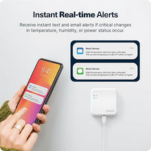 Load image into Gallery viewer, Necto RV Temperature &amp; Humidity Monitor - [4G LTE] No Monthly Fees and No WiFi Required - Power Outage Sensor, Instant Alerts, for Pet Safety &amp; Home
