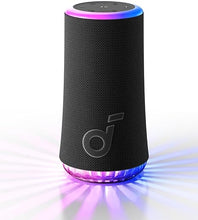 Load image into Gallery viewer, Soundcore Glow Portable Speaker with 30W 360° Sound, Synchronized Radiant Light, 18H Playback, Customizable EQ and Light Show, and IP67 Waterproof (Renewed)
