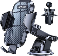Load image into Gallery viewer, andobil Car Phone Holder (Bumpy Roads Friendly) Military-Grade Cell Phone Car Mount Ultimate Phone Holders for Your Car Dashboard Windshield Vent Car Mount for iPhone 16 Pro Max/15/14/13/12, Samsung

