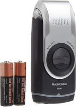 Load image into Gallery viewer, Braun Electric Razor for Men, M90 Mobile Electric Shaver, Precision Trimmer, Washable
