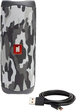 Load image into Gallery viewer, JBL Flip 5 Portable Waterproof Wireless Bluetooth Speaker - Black Camo
