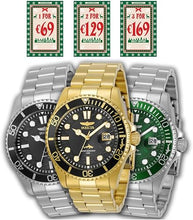 Load image into Gallery viewer, Invicta Men's Pro Diver Quartz Watch with Stainless Steel Strap, Silver, 22 (Model: 30020)
