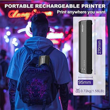 Load image into Gallery viewer, Tattoo Stencil Printer Bluetooth Thermal Stencil Printer for Tattooing Wireless Tattoo Machine Kit with 10 Transfer Paper Tattoo Printer Compatible with Smartphone &amp; PC for Tattoo Artists &amp; Beginners
