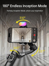 Load image into Gallery viewer, Gimbal Stabilizer Smartphone iPhone Video: iPhone Stabilizer Gimbal Smartphone Foldable 3-Axis Handheld Portable Android Gimbal TikTok YouTube Vlog Recording AOCHUAN Smart XE Series (Smart XE KIT)
