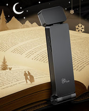 Load image into Gallery viewer, 86lux Reading Light, Rechargeable Book Light for Reading in Bed, Ultralight Clip-on LED Bookmark Lamp with 3 Amber Colors &amp; Stepless Dimming for Night Reading for Book Lovers, Kids, Grey
