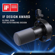 Load image into Gallery viewer, FIFINE Dynamic Microphone, XLR/USB Podcast Recording PC Microphone for Vocal Voice-Over Streaming, Studio Metal Mic with Mute, Headphone Jack, Monitoring Volume Control, Windscreen-Amplitank K688
