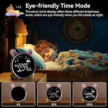 Load image into Gallery viewer, winshine Kids Alarm Clock OK to Wake Alarm Clocks for Kids Toddlers Night Light Clock for Bedrooms with Children&#39;s Sleep Trainer Cute Clock Birthday Gift for Teen Boys Girls (Rabbit)…
