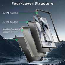 Load image into Gallery viewer, M MYBAT PRO Maverick Series for Samsung Galaxy S25 Ultra Case with Belt Clip Holster, 6.9 inch, Heavy Duty Military Grade Drop Protective Case w 360° Rotating Stand (No Screen Protector)

