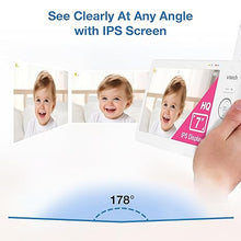 Load image into Gallery viewer, VTech Advanced HQ Max Twin 7" Digital Video 2-Cameras Baby Monitor with Pan Tilt Zoom, Long Battery Life 5000mAh, IPS Screen, Adaptive Multi-Color Night Light, 2-Way Talk, HQ Display, No WiFi, White
