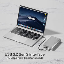 Load image into Gallery viewer, Avolusion PRO-G1 12TB USB 3.2 Gen 2 (10Gbps) USB-C External Hard Drive with USB 3.0 HUB for Windows or MacOS Desktop PC/Laptop
