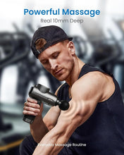 Load image into Gallery viewer, RENPHO Massage Gun Deep Tissue Muscle Percussion Massage Gun, Christmas Gifts, FSA and HSA Eligible Powerful Portable Back Massager Gun for Athletes, Handheld Back Massagers, Carry Case, Active
