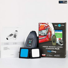 Load image into Gallery viewer, NexDiag NexPTG Standard Lacquer Coating Thickness Gauge Wireless Car Paint Thickness Meter Tester with Bluetooth, 100-Hour Battery, and Spherical Probe - Works with iOS/Android
