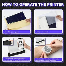 Load image into Gallery viewer, P90 Wireless Tattoo Stencil Printer - Professional &amp; Beginner Friendly, Bluetooth &amp; USB Connectivity, Free Stencil Paper Included
