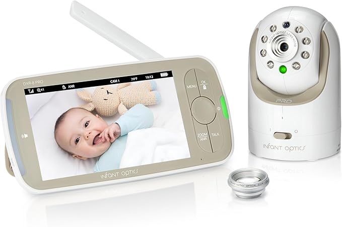 Infant Optics DXR-8 PRO Video Baby Monitor, 720P HD Resolution 5