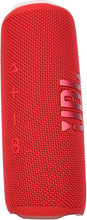 Load image into Gallery viewer, JBL Flip 6 Portable Bluetooth Speaker, deep bass, IPX7 Waterproof, for Home, Outdoor and Travel (Red) (JBLFLIP6RD) + USB Adapter + Microfiber Cloth
