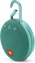 Load image into Gallery viewer, JBL Clip 3, River Teal - Waterproof, Durable &amp; Portable Bluetooth Speaker - Up to 10 Hours of Play - Includes Noise-Cancelling Speakerphone &amp; Wireless Streaming
